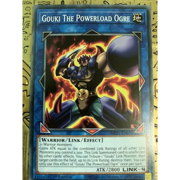 Bài yugioh: gouki the powerload ogre