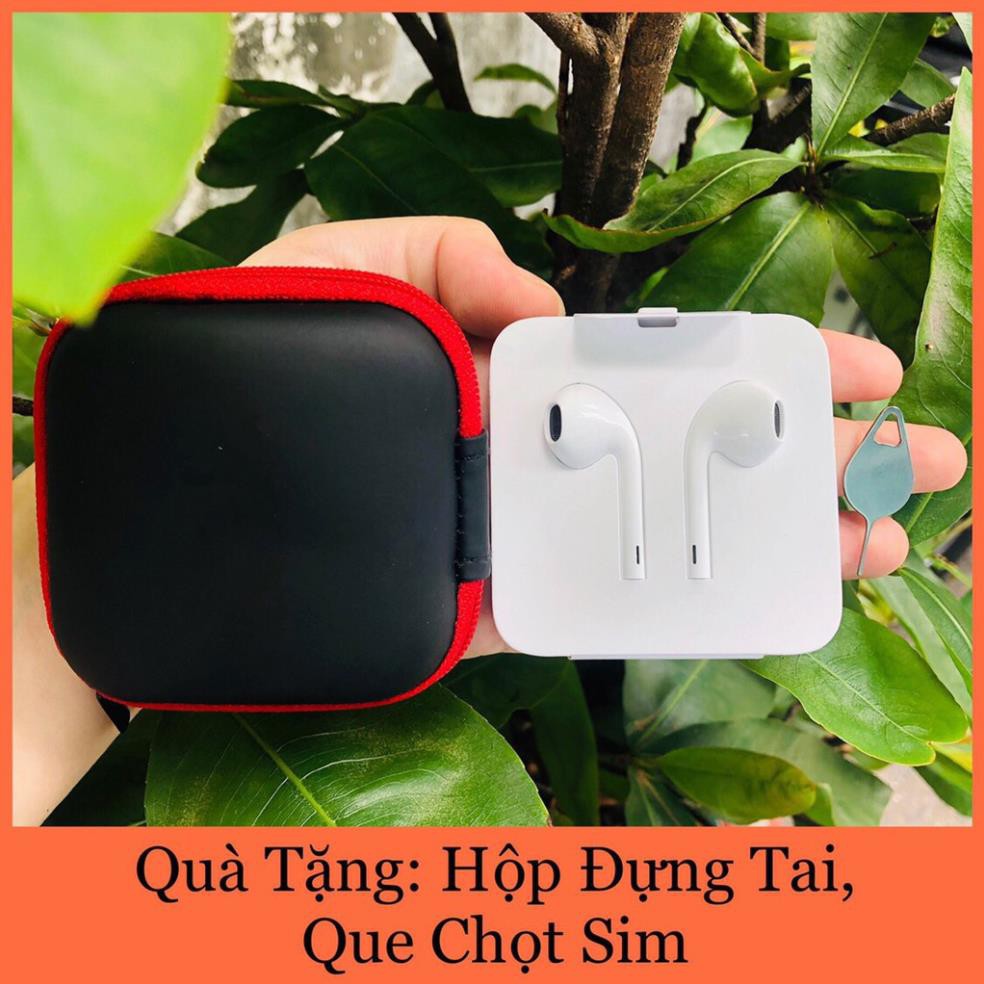 [Chính Hãng] Tai Nghe iPhone 7/8/X Zin Bóc Máy New 100% - Tặng Kèm Hộp Đựng Cao Cấp + Que Chọt Sim