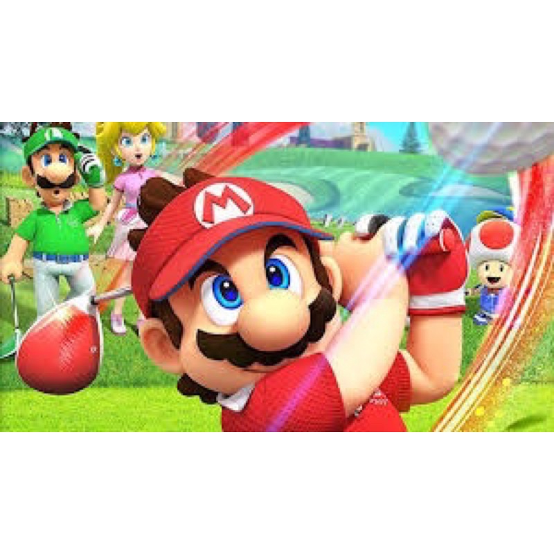 Đĩa game nintendo switch: Mario Golf: Super Rush