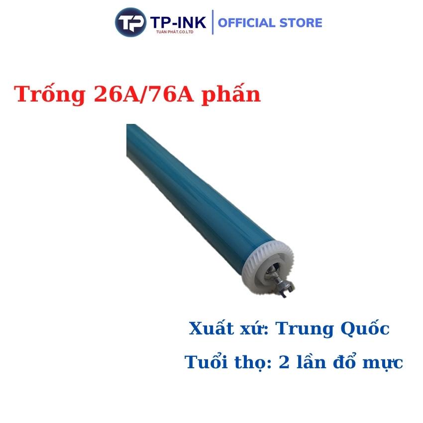 Trống máy in mã 26A/76A , trống phấn 26A  nhập khẩu thương hiệu TP-ink dùng cho máy in 402D, 404DN