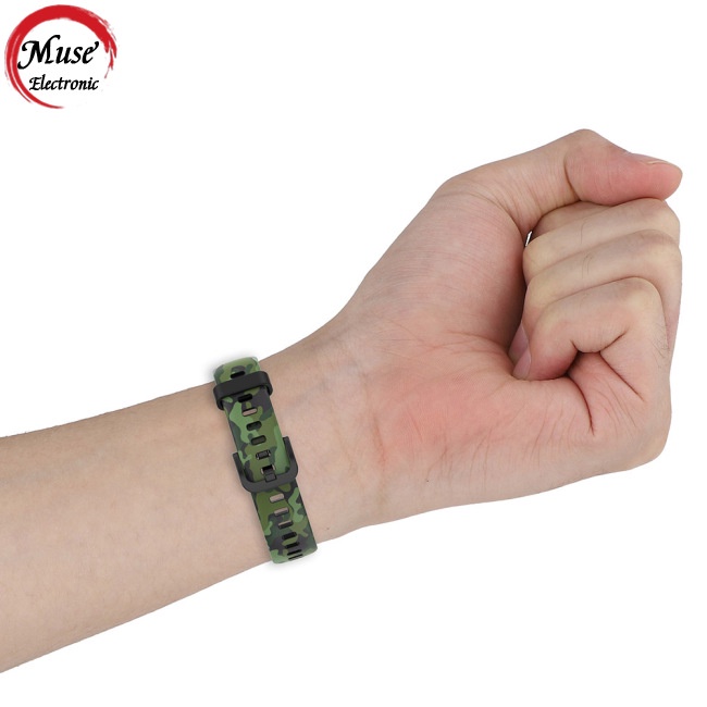 Dây Đeo Thay Thế Chất Liệu Silicon Hoạ Tiết Độc Đáo Cho Huawei Band 7