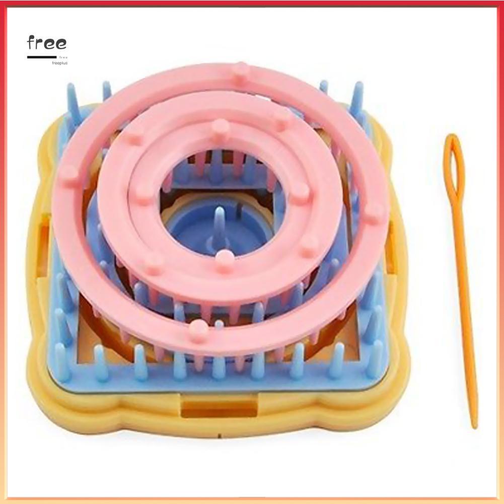 Set 9 Dụng Cụ Hỗ Trợ Đan Móc Len Hình Hoa Cúc