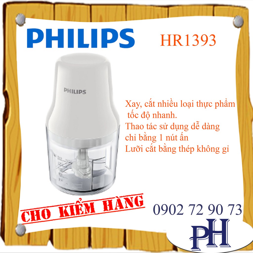 Máy xay thịt Philips HR1393 450W (Trắng)