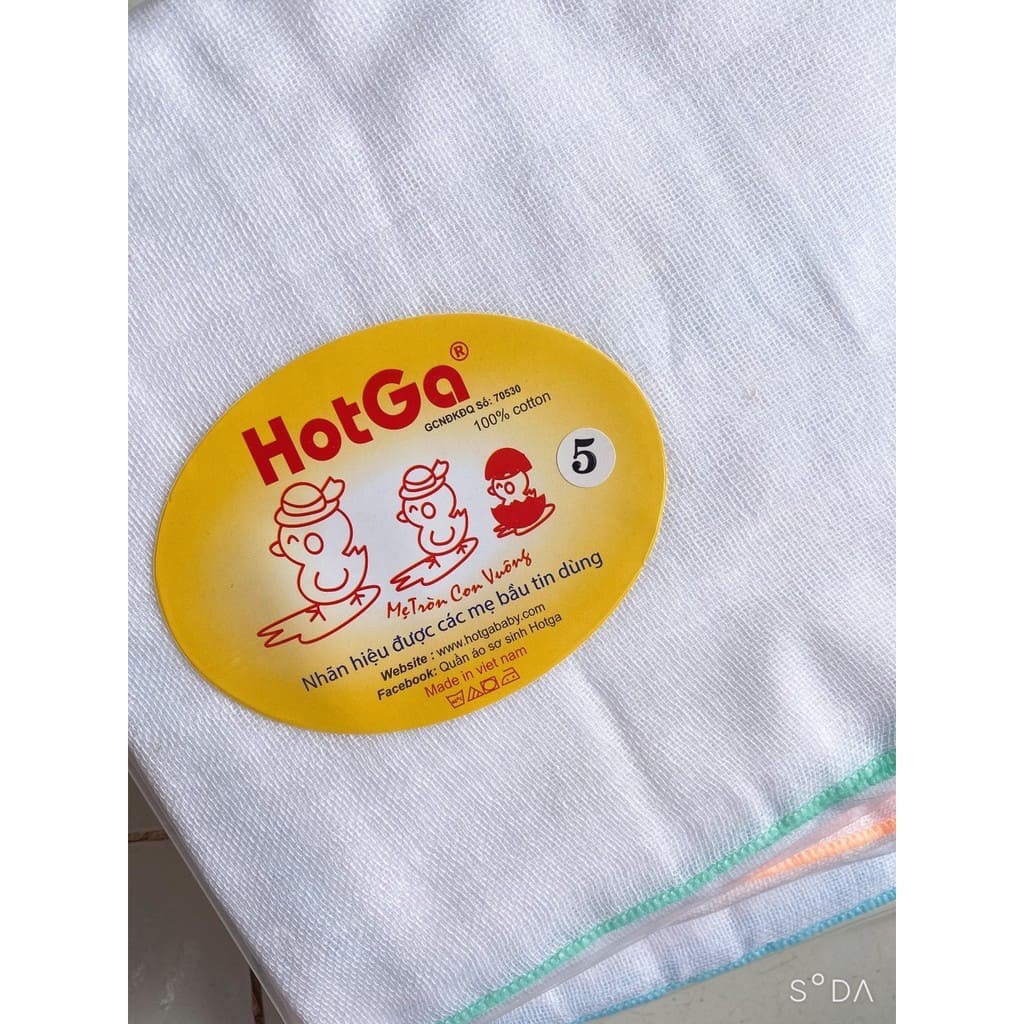 Khăn Tắm Xô, Khăn Tắm Vải Màn Cho Bé Sơ Sinh, Khăn Tắm 5 Lớp/4 Lớp Cho Bé Hotga