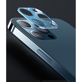 Miếng dán kính cường lực Usams Khung Thép cho Camera iPhone 12 Mini/ 12/ 12 Pro / Iphone 12 Pro Max