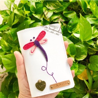 Vỏ hộ chiếu chuồn chuồn - bao hộ chiếu - bọc hộ chiếu - passport cover dragonfly