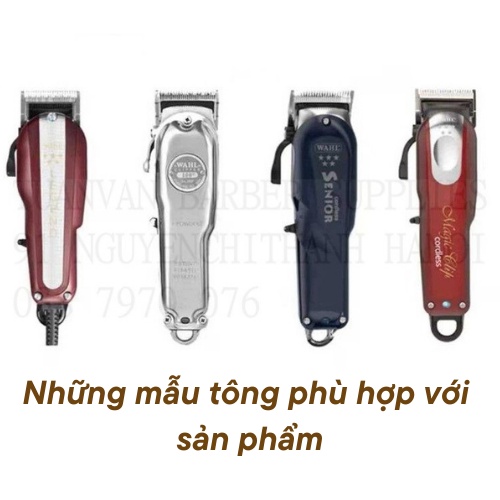 Bộ cữ nhựa lắp tông đơ nhiều màu (2 Món)