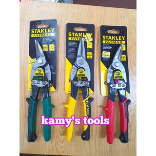 Kéo cắt tôn stanley fatmax 10 inch mũi thẳng, cong trái, cong phải model 14-563, 14-562, 14-564