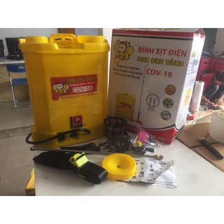 Bình xịt điện con ong vàng 16 lít