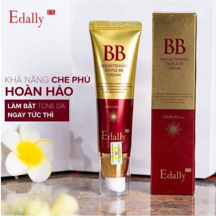 [CHÍNH HÃNG EDALLY] KEM NỀN NÂNG TONE DA GẤP 3 LẦN EDALLY EX – KEM TRANG ĐIỂM CHỐNG NẮNG CAO CẤP BB CREAM SPF30/PA++