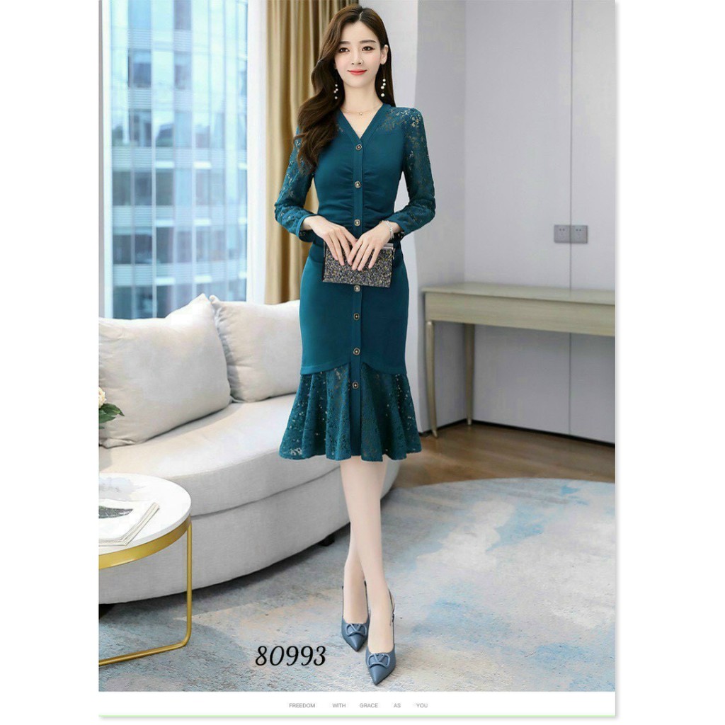 ĐẦM SUÔNG QUA GỐI NỮ SIÊU XINH , TÔN DÁNG CHO CÁC NÀNG