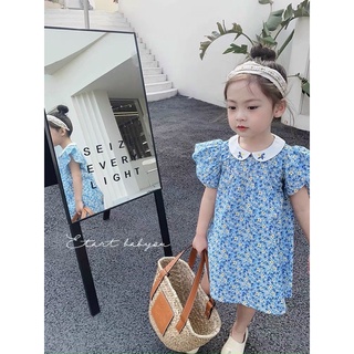 Vải thô cotton hoa huệ tây xanh