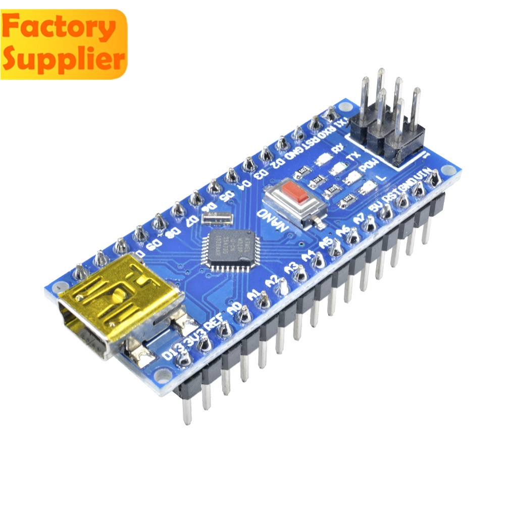 Bo Mạch Điều Khiển Micro Usb Ch340 Ch340G Nano 3.0 Mini Usb Atmega328 Atmega328P 5v 16m Cho Arduino Ft232Rl