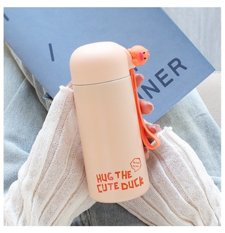 Bình Nước Hình Vịt Con Dễ Thương