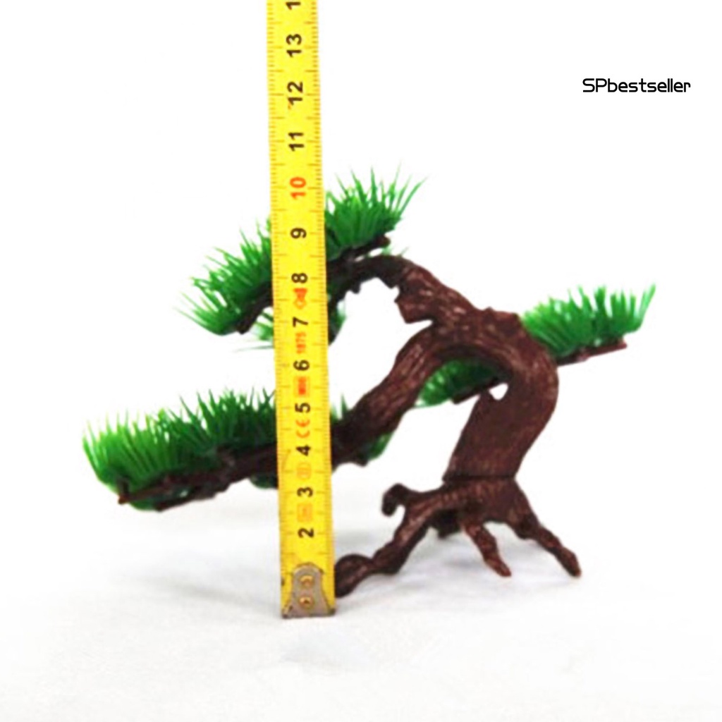 Chậu Cây Bonsai Nhân Tạo Bằng Nhựa Trang Trí Bể Cá