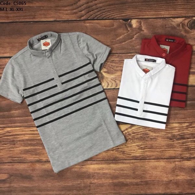 🔥🔥🔥 Áo thun nam cổ bẻ cổ trụ Boss MỚI VỀ!!!
