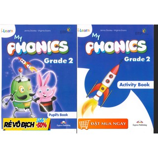 Bộ My Phonics 1 và 2 cho bé