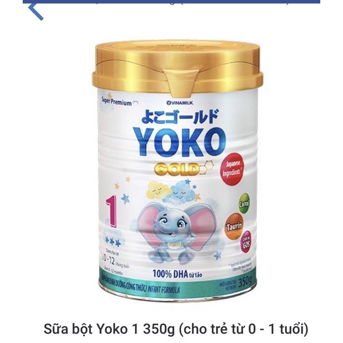 SỮA BỘT YOKO GOLD SỐ 1 (350gr)