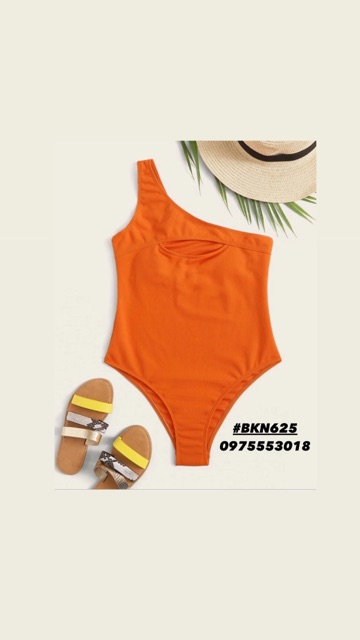 [BKN625] <ÂU> BODYSUIT LỆCH VAI CUTOUT NGỰC 3 MÀU | BigBuy360 - bigbuy360.vn
