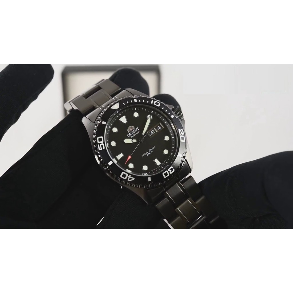 Đồng hồ nam Orient chính hãng FAA02003B9, dây kim loại.