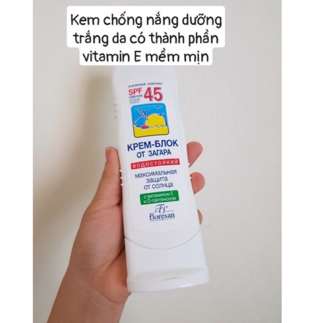 Kem Chống Nắng Floresan SPF45