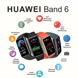 Vòng đeo tay thông minh Huawei Band 6 - Sẵn Tiếng Việt
