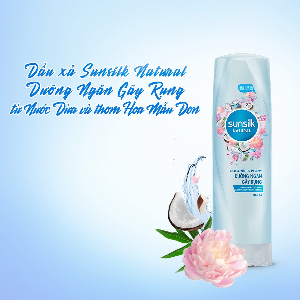 Dầu xả Sunsilk thiên nhiên 320gr | BigBuy360 - bigbuy360.vn