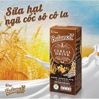 Sữa hạt ngũ cốc sô cô la 4Care Balance 180ml thumbnail