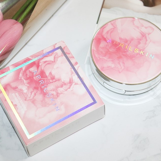 Phấn Nước Siêu Mỏng Nhẹ Cho Lớp Nền Tự Nhiên Aprilskin Magic Essence Shower Cushion SPF 50+/PA++++ | BigBuy360 - bigbuy360.vn