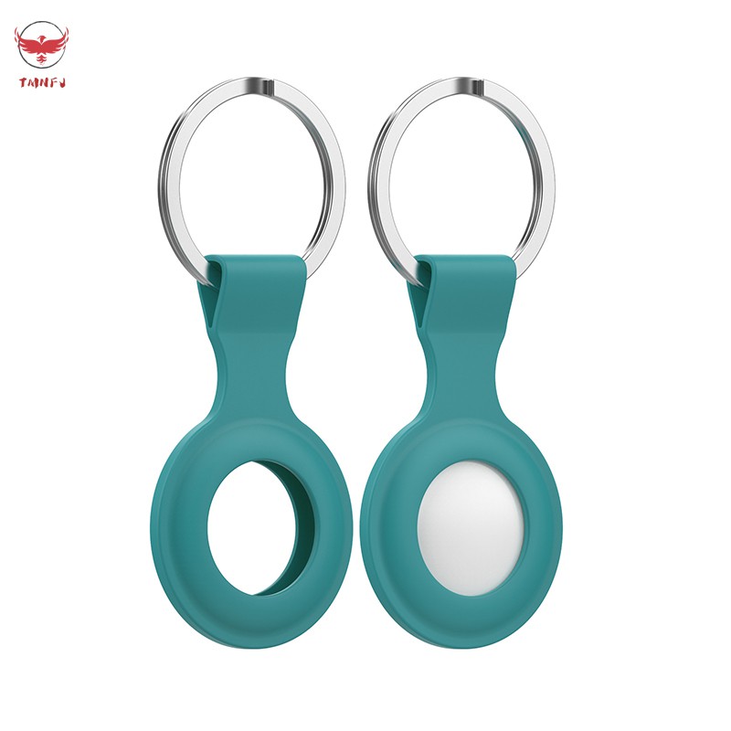 Silicone Protective Cover with Ring for Keychain Compatible with Air Tag Protective Case for Phone