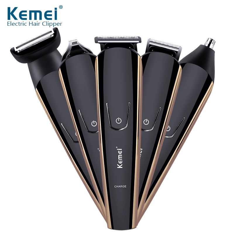 Bộ Máy cạo râu Cắt Tóc Kemei KM-526 5 Trong 1 Chất Lượng Cao