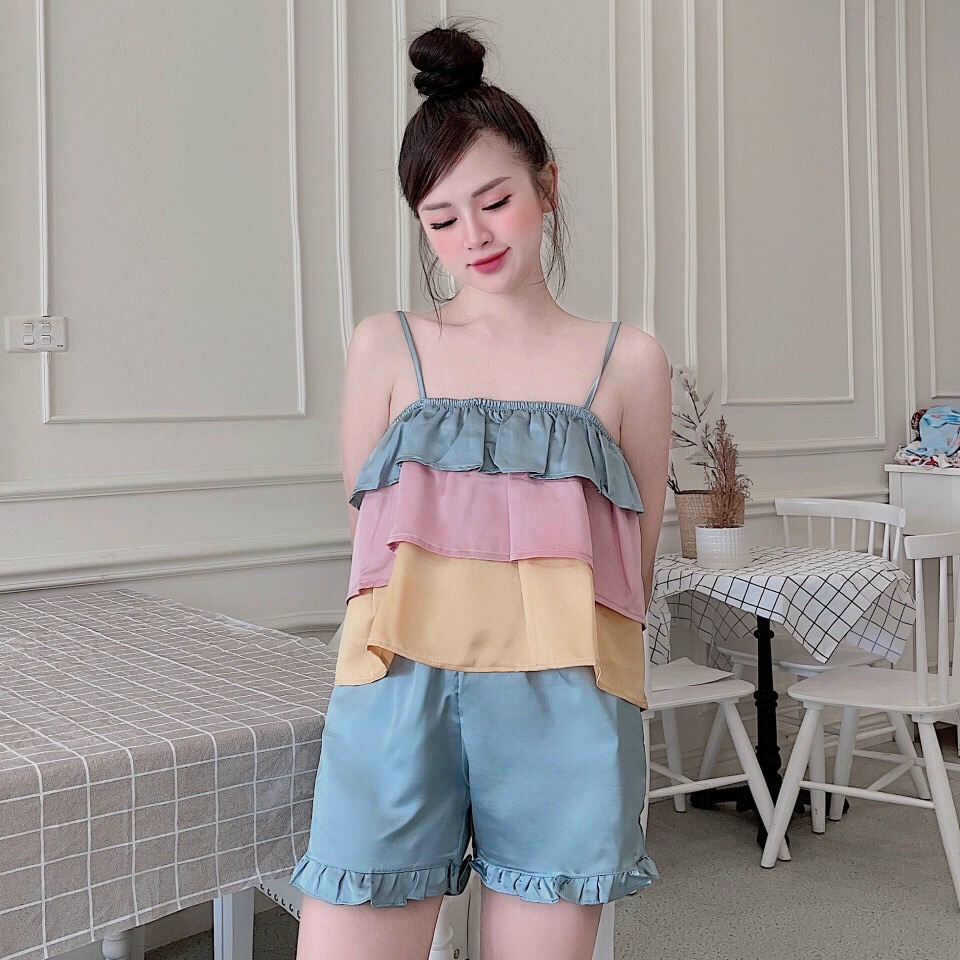 Bộ 2 Dây Tầng Siêu Xinh Chất Lụa Satin Mềm Nhẹ Mát Phom 45-58kg | BigBuy360 - bigbuy360.vn