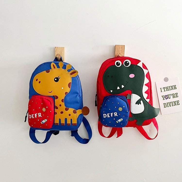 Balo cho bé mầm non, balo trẻ em hình thú cho bé trai bé gái babykids