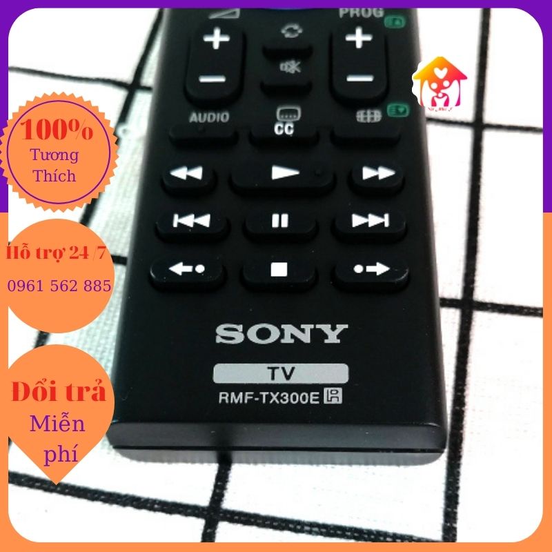 Điều khiển Tivi SONY  RMT-TX300E hàng cao cấp nhất Việt Nam
