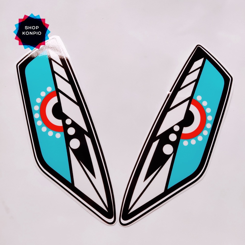 Tem Decal Dán Pha Đèn Vario Đủ Kiểu Hình Ngẫu Nhiên (1 Cặp)