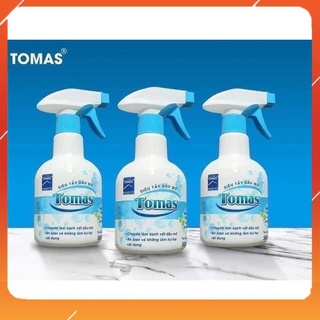 Lọ xịt tẩy dầu mỡ, tẩy cặn bám inox TOMAS