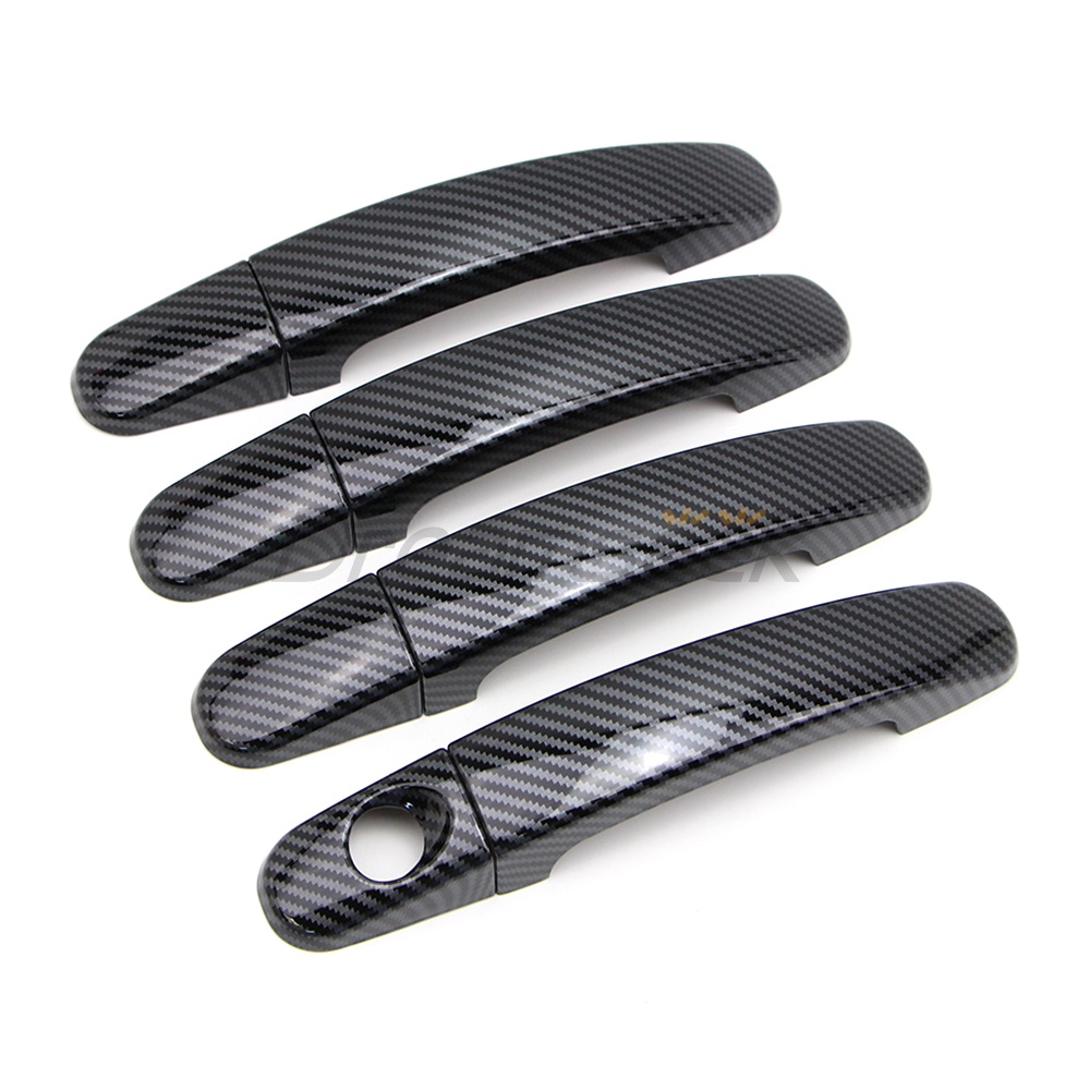 Ốp Tay Nắm Cửa Bên Ngoài Bằng Sợi Carbon Cho Ford Focus MK3 2012-2018 / Kuga Escape 2013-2019 / Ranger T6 MK2 PX2 2012-2017
