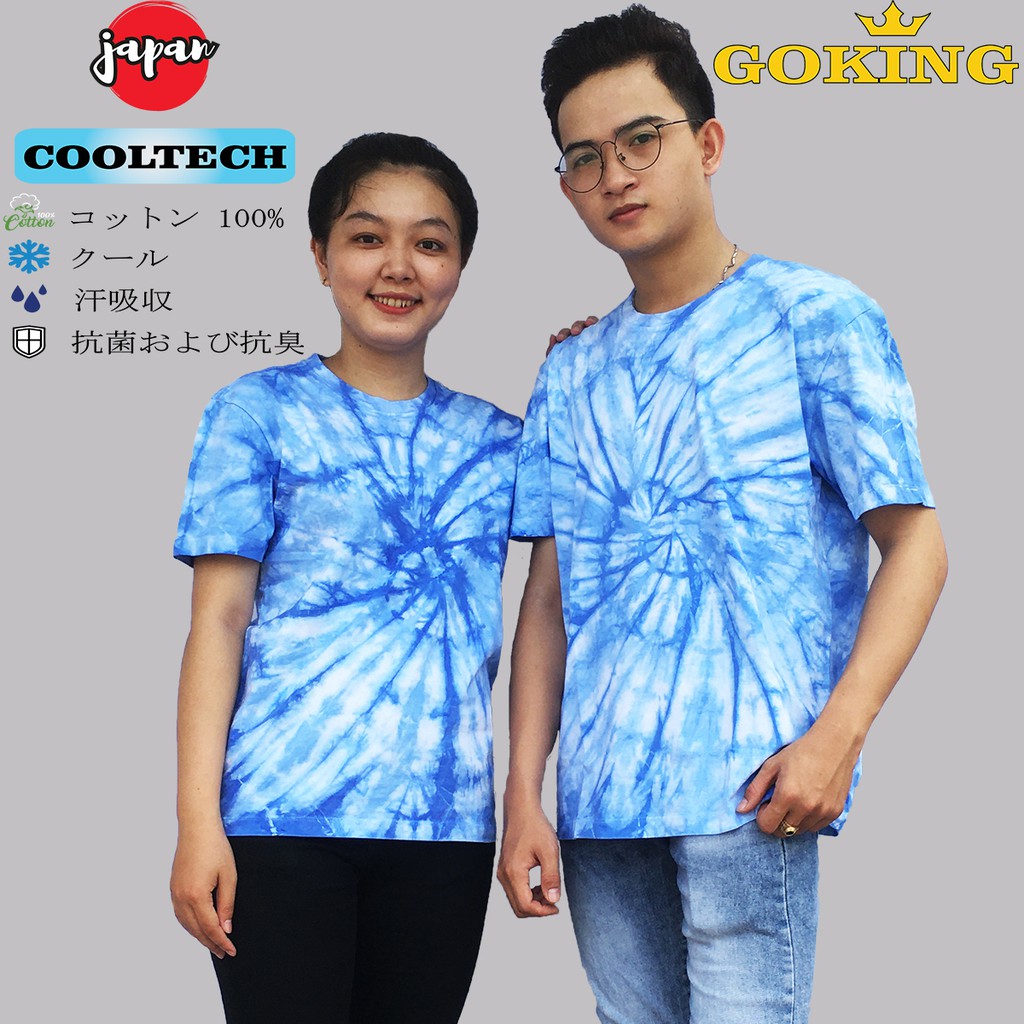 Áo thun nam nữ hoạ tiết Nhật Bản thương hiệu GOKING, áo phông cặp đôi siêu đẹp, 100% cotton thấm hút mồ hôi