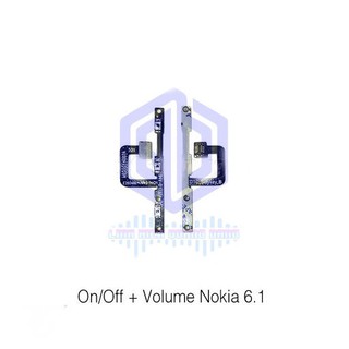 Dây nút nguồn - âm lượng nokia 6.1 zin