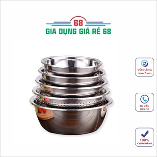 Combo 5 chậu rửa inox, bộ chậu rửa chén bát tiện ích