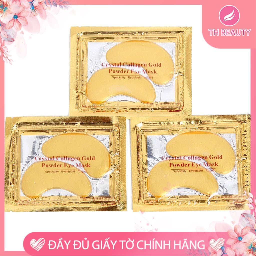 &lt;THẬT 100%&gt; Mặt nạ mắt Gold 24K, không còn thâm, bọng mắt