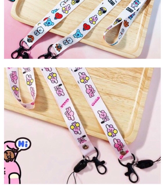 Dây đeo thẻ BT21