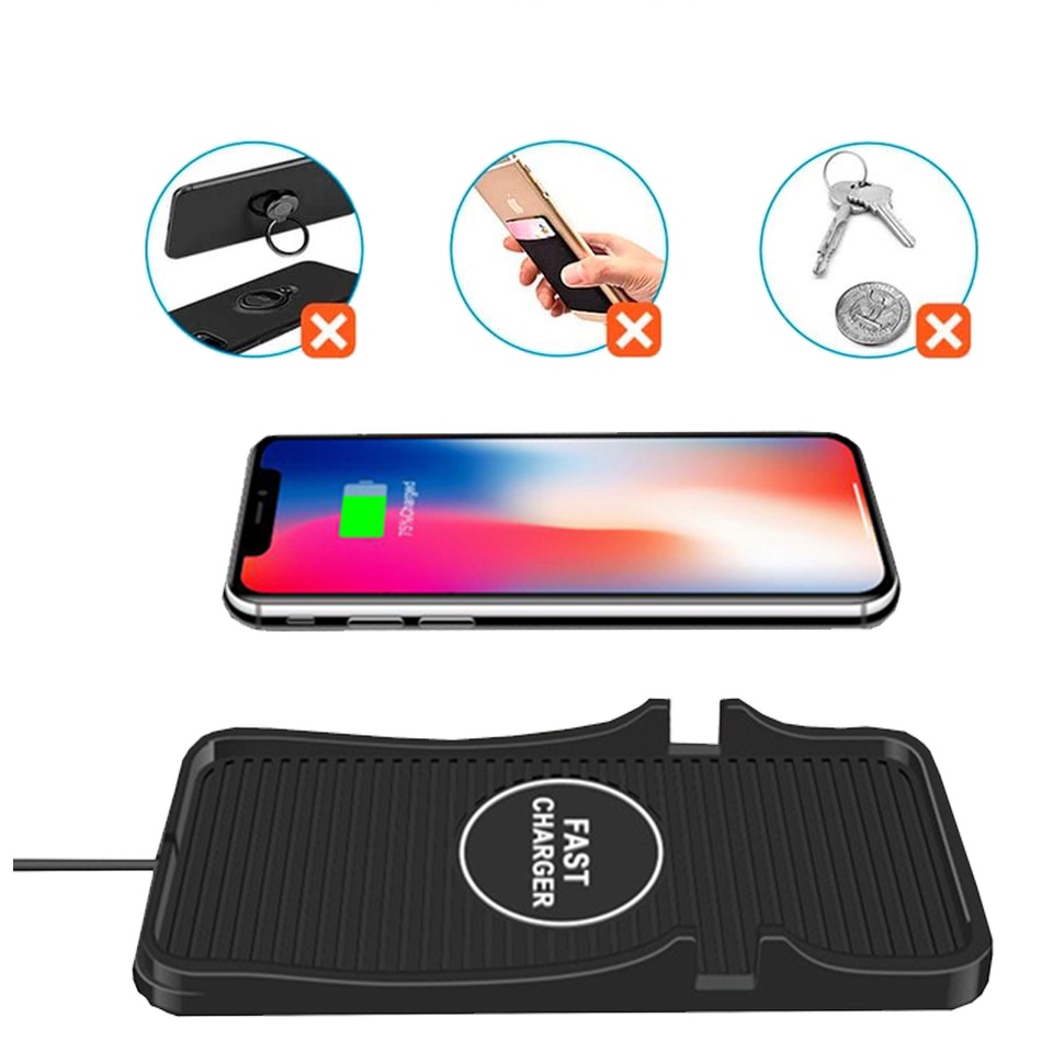 Sạc không dây Polmxs 15W C7 dành cho Ô tô, Văn phòng