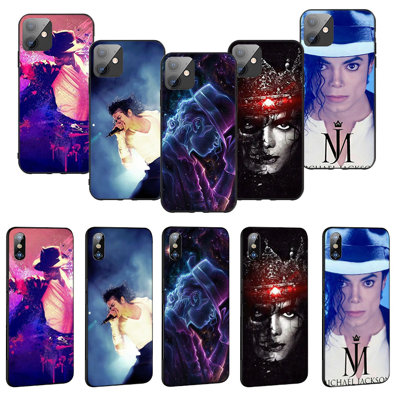 Ốp Điện Thoại Tpu Mềm Hình Michael Jackson Cho Iphone 12 Mini 11 Pro Max 11pro 12mini 12pro 12promax Na89