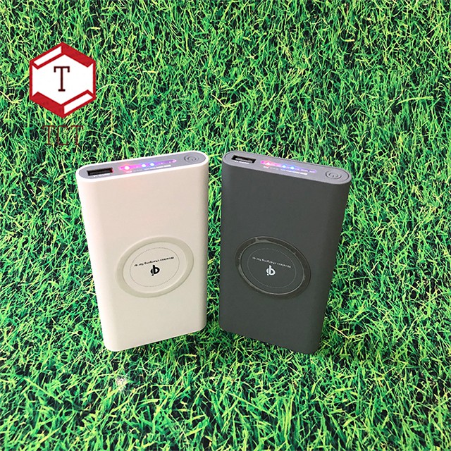 [TẶNG CÁP SẠC 3 ĐẦU]Pin sạc dự phòng không dây và có dây 10000mAh, sạc nhanh cho điện thoại iphone sam sung,... TCT-SHOP