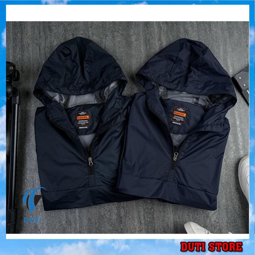 Áo gió nam chống thấm nước phong cách trẻ trung Duti AK01