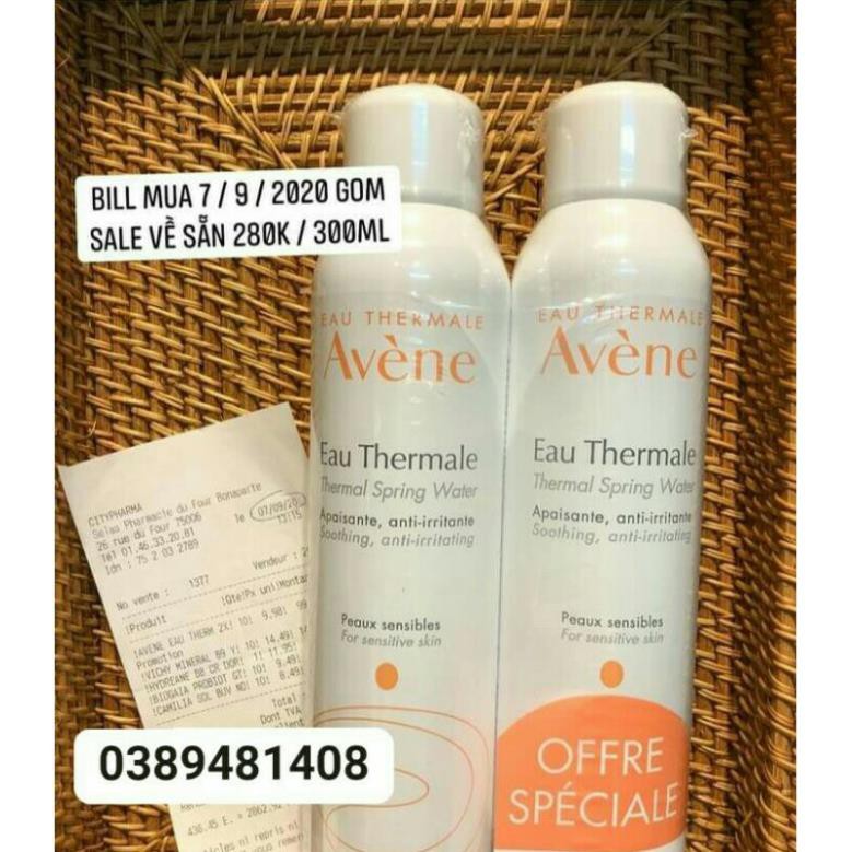 XỊT KHOÁNG DƯỠNG DA AVENE THERMAL SPRING Chai to 300ml