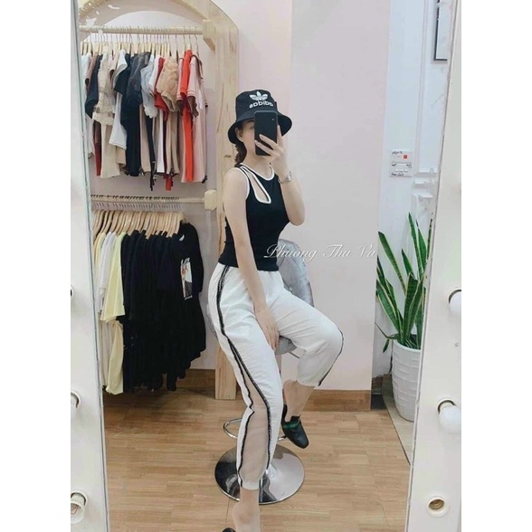 Quần baggy đũi Phối lưới &lt;SALE LỖ&gt; Quần thể thao, chất đũi bao mát ( VIDEO + ảnh Thật)