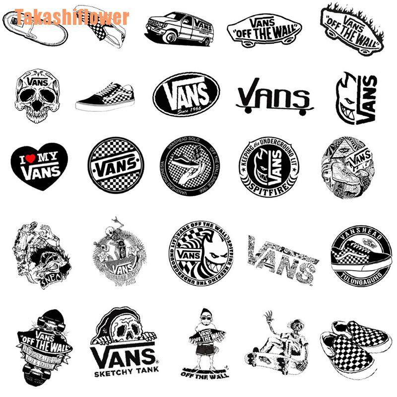 Set 50 Miếng Dán Trang Trí Họa Tiết Graffiti Cá Tính