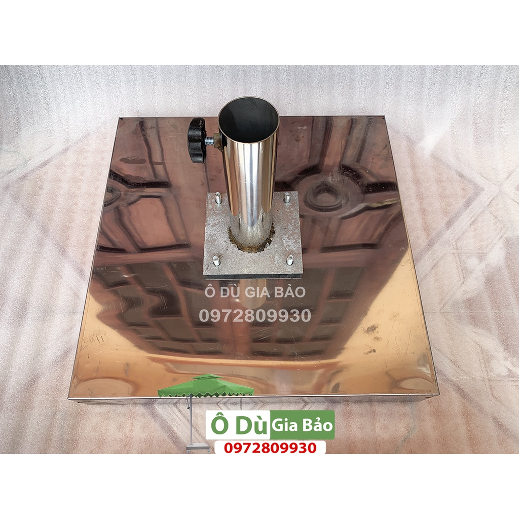 Đế ô chính tâm 2m7,3M 25kg(Chưa bao gồm bê tông tiết kiệm vận chuyển)